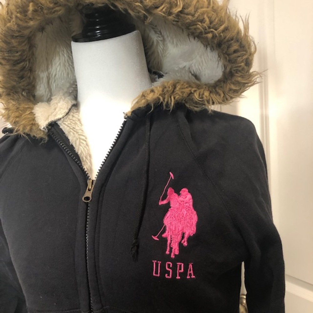 US Polo Assn Ladies Winter Hoodie